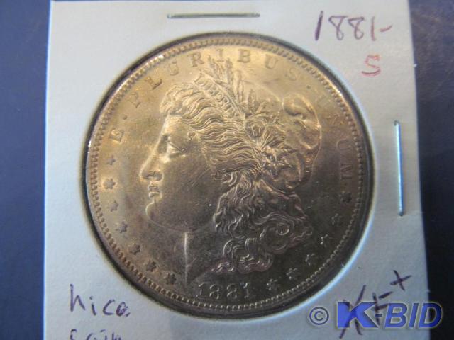 1881-S...Nice Morgan Silver Dolla...