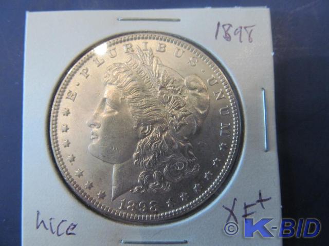 1898...Nice Morgan Silver Dollar ...