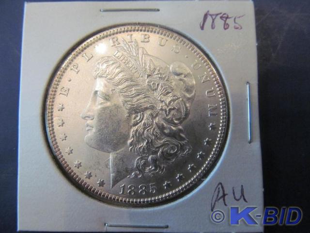 1885 Morgan Silver Dollar  Grade A...