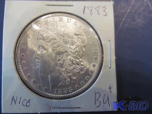 1883...Nice Morgan Silver Dollar ...