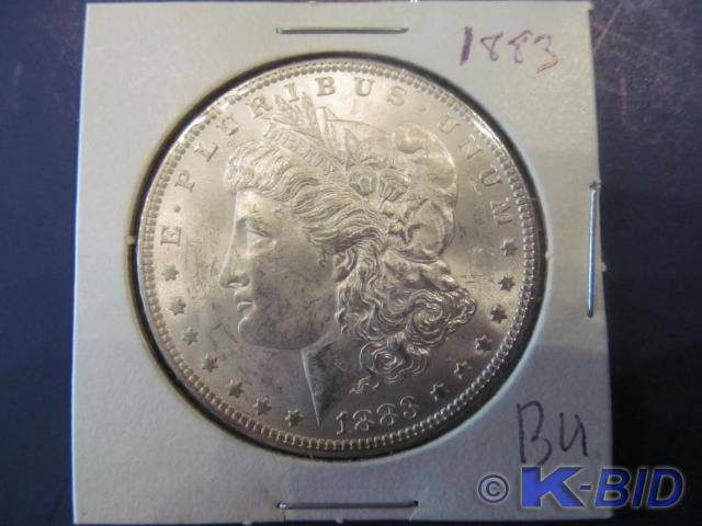 1883 Morgan Silver Dollar   Grade ...