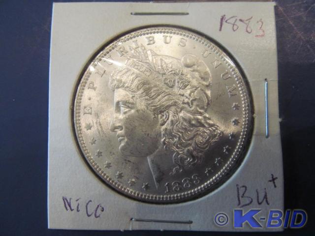 1883...Nice Morgan Silver Dollar ...