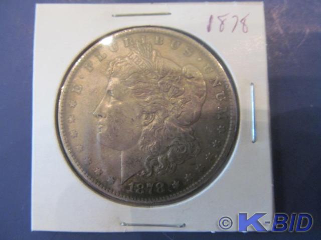 1878 Morgan Silver Dollar    This ...
