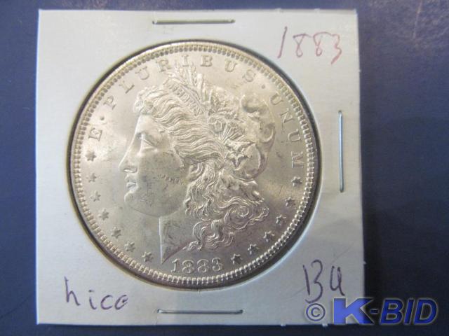 1883...Nice Morgan Silver Dollar ...