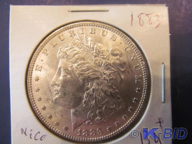 1883...Nice Morgan Silver Dollar ...