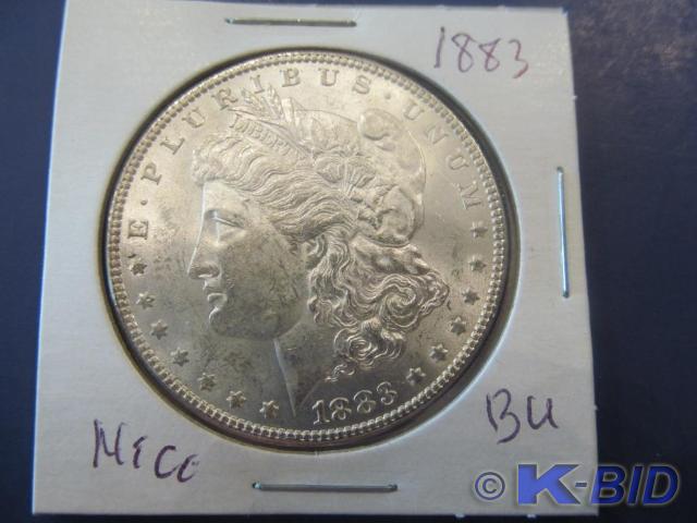 1883...Nice Morgan Silver Dollar ...