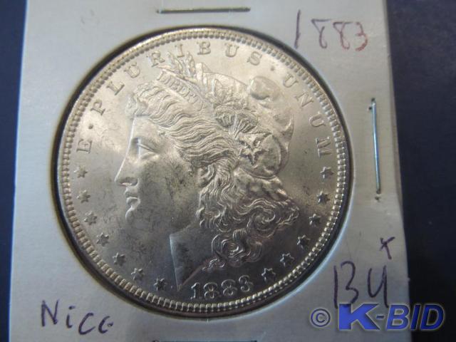 1883...Nice Morgan Silver Dollar ...