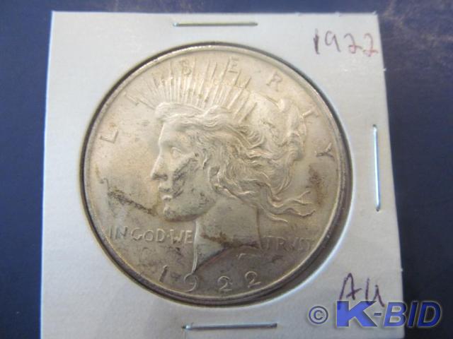 1922...Nice Peace Silver Dollar  ...