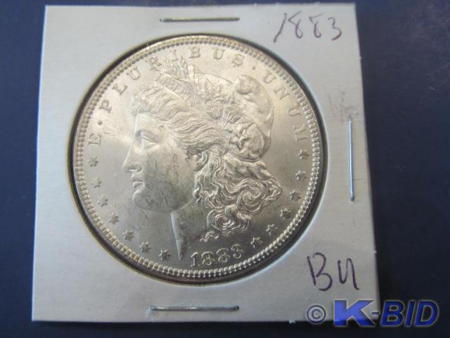 1883 Morgan Silver Dollar   Grade ...