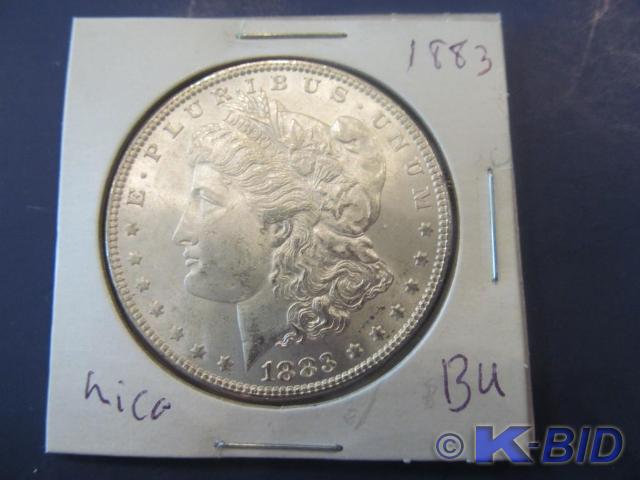 1883...Nice Morgan Silver Dollar ...