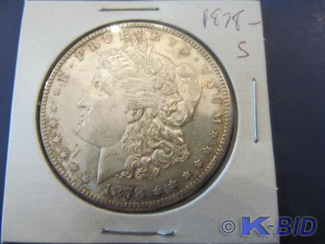 1878-S Morgan Silver Dollar    Thi...