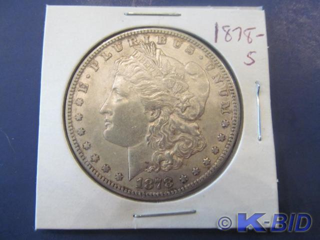 1878-S Morgan Silver Dollar    Thi...