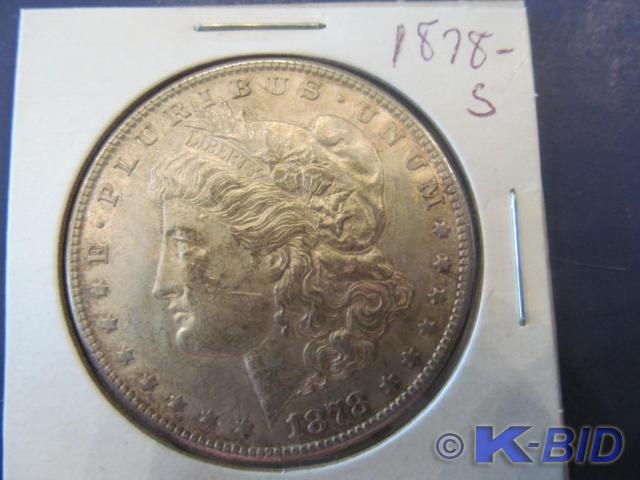 1878-S Morgan Silver Dollar    Thi...
