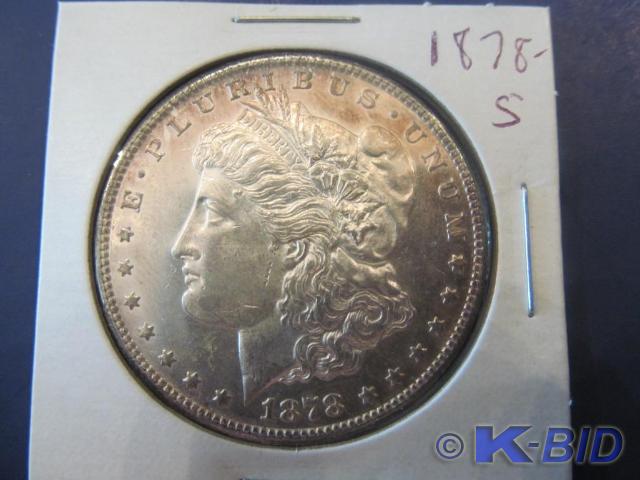 1878-S Morgan Silver Dollar    Thi...