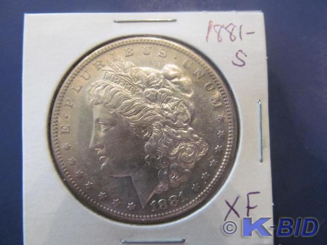 1881-S Morgan Silver Dollar...Great...