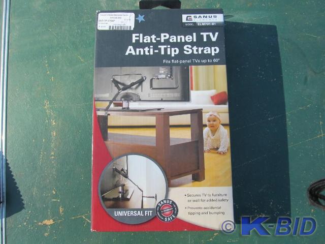 Flat-Panel TV Anti-Tip Strap.  You...