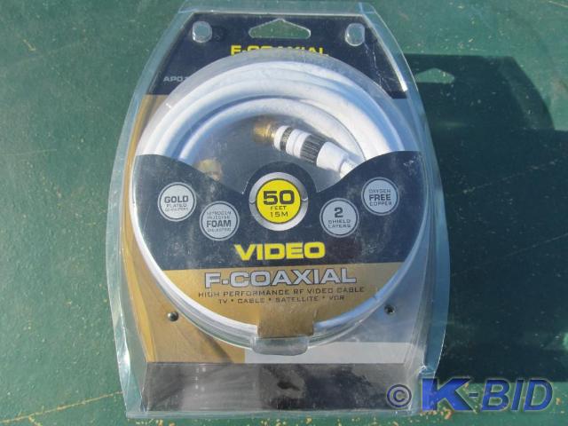 F-coaxial cable,50 ft.
