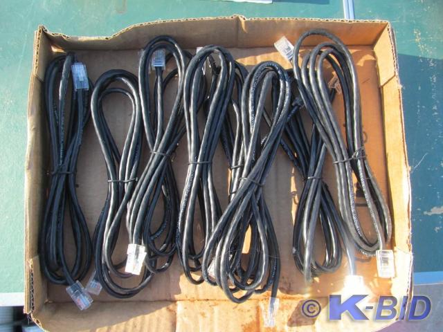 Cat-5 cables,8 in all.