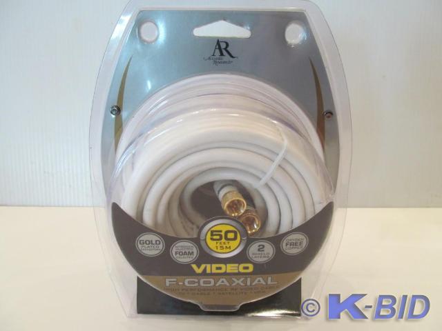 AR...F-coazil video cable...50ft.  ...