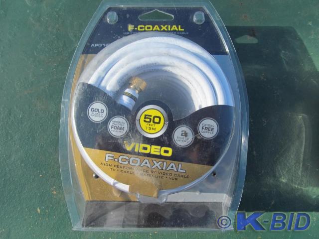 F-coaxial cable,50 ft.