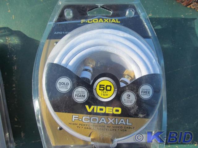 F-coaxial cable,50 ft.