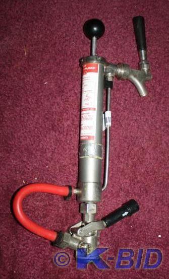 lot 122 image: KEG BEER TAP S SYSTEM-EUROPEA N  ...