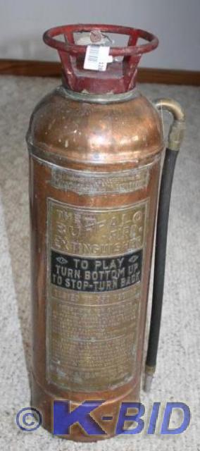 lot 128 image: antique vintage &nbspBuffalo brass...