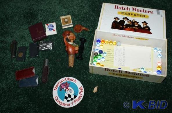 lot 135 image: Dutch Master cegar box Barlow pocke...