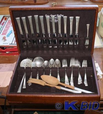 lot 149 image: STERLING SILVER Fine Arts Sterling ...