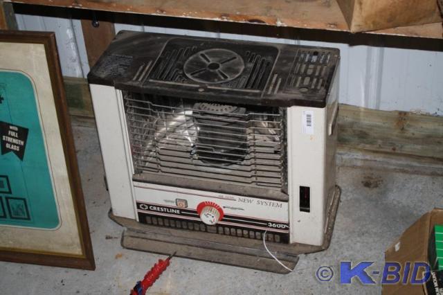 lot 173 image: Crestline kerosene heater model 360...