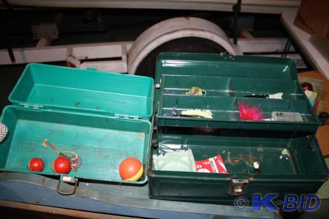 lot 230 image: Old Fishing Lure Collection some HE...