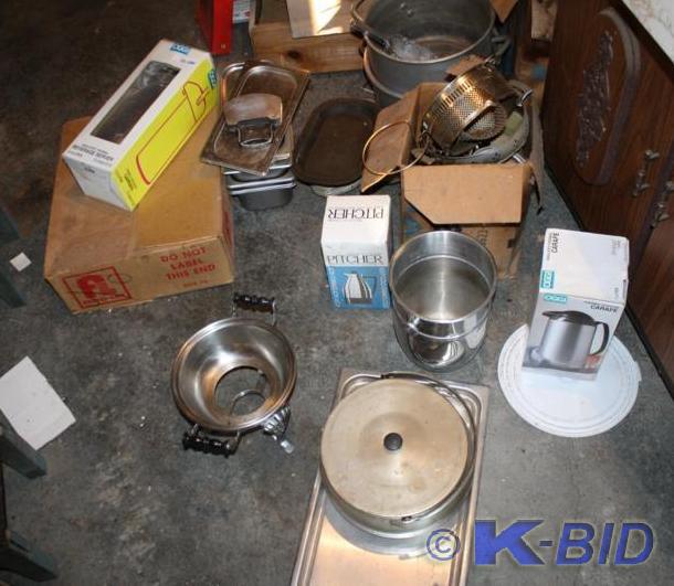 lot 234 image: Kitchen & restaurant items, som...