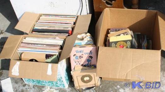 lot 246 image: 2 boxes of records Carpenters Lawre...