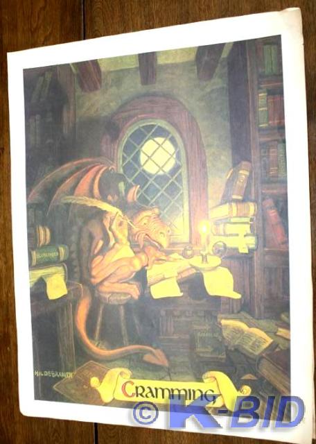 lot 255 image: Rare Campus Poster Series from the ...