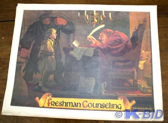 lot 257 image: Rare Campus Poster Series from the ...
