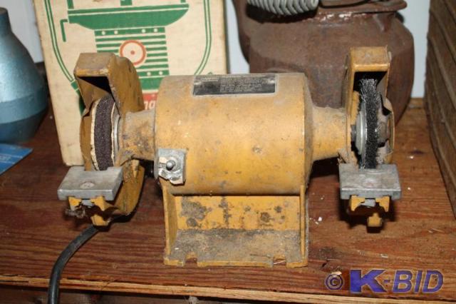 lot 326 image: Bench Grinding wheel. We are not su...