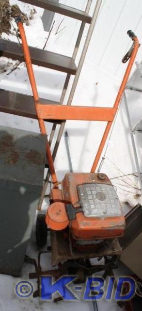 lot 348 image: Craftsman Tiller. not tested please...